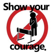 Sign human being - Mr. MAMORU (English) sticker #5918825