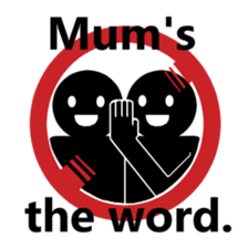 Sign human being - Mr. MAMORU (English) sticker #5918826