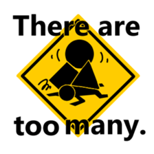 Sign human being - Mr. MAMORU (English) sticker #5918831