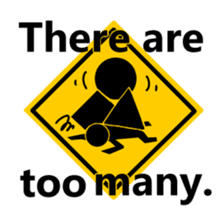 Sign human being - Mr. MAMORU (English) sticker #5918831