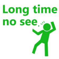 Sign human being - Mr. MAMORU (English) sticker #5918833