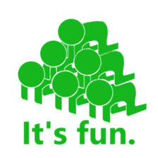 Sign human being - Mr. MAMORU (English) sticker #5918837