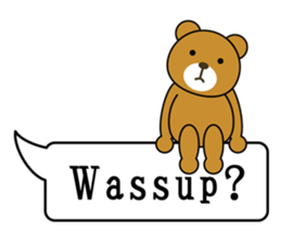 Balloon Bear ! sticker #5919080