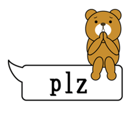 Balloon Bear ! sticker #5919094