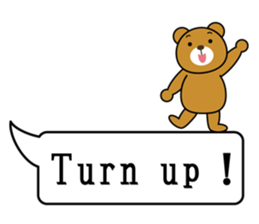 Balloon Bear ! sticker #5919106