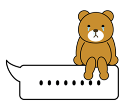 Balloon Bear ! sticker #5919113