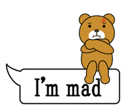 Balloon Bear ! sticker #5919114