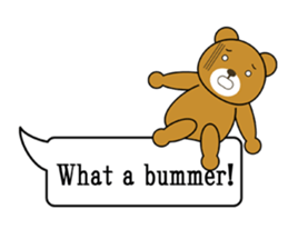 Balloon Bear ! sticker #5919115