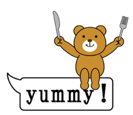 Balloon Bear ! sticker #5919116