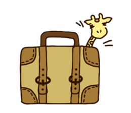 Life of cute giraffe.6th. sticker #5919258