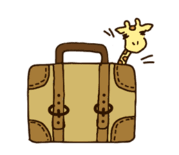 Life of cute giraffe.6th. sticker #5919258