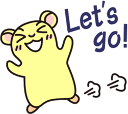 Adventure of hamster MILKSHAKE sticker #5919325