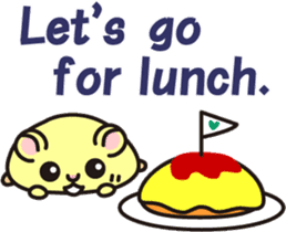 Adventure of hamster MILKSHAKE sticker #5919332