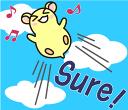 Adventure of hamster MILKSHAKE sticker #5919333