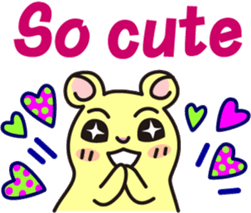 Adventure of hamster MILKSHAKE sticker #5919336