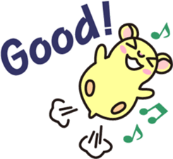 Adventure of hamster MILKSHAKE sticker #5919337