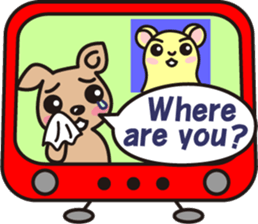 Adventure of hamster MILKSHAKE sticker #5919340