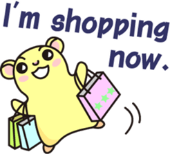 Adventure of hamster MILKSHAKE sticker #5919341