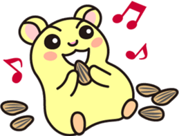Adventure of hamster MILKSHAKE sticker #5919348