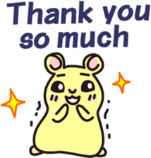 Adventure of hamster MILKSHAKE sticker #5919349