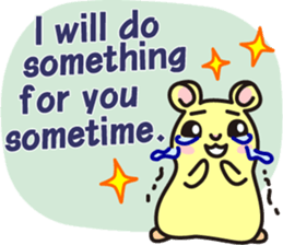 Adventure of hamster MILKSHAKE sticker #5919350