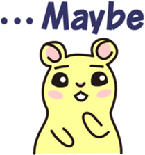 Adventure of hamster MILKSHAKE sticker #5919351