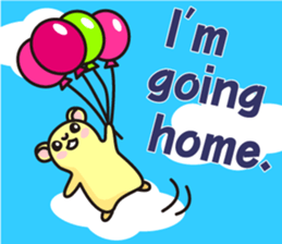 Adventure of hamster MILKSHAKE sticker #5919357