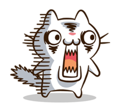 Chloe the cat sticker #5919364