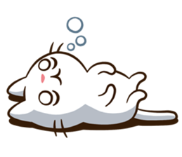 Chloe the cat sticker #5919383