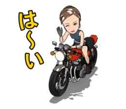 Nostalgic bike life sticker #5919762