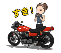 Nostalgic bike life sticker #5919765