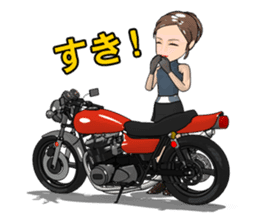 Nostalgic bike life sticker #5919765