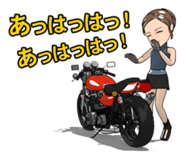 Nostalgic bike life sticker #5919767