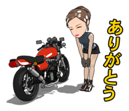 Nostalgic bike life sticker #5919769