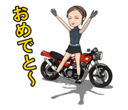 Nostalgic bike life sticker #5919773