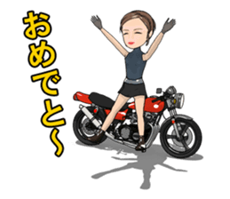 Nostalgic bike life sticker #5919773