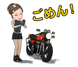 Nostalgic bike life sticker #5919777