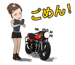 Nostalgic bike life sticker #5919777