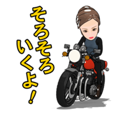 Nostalgic bike life sticker #5919781