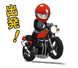 Nostalgic bike life sticker #5919787