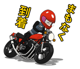 Nostalgic bike life sticker #5919788