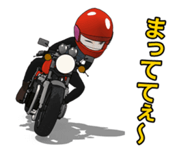 Nostalgic bike life sticker #5919790