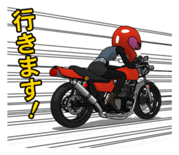 Nostalgic bike life sticker #5919796