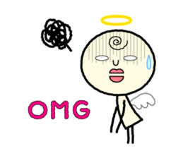 Everyday Sticker - Henteko Angel sticker #5919866