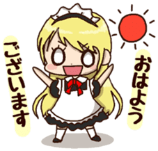 pretty maid sticker #5920002