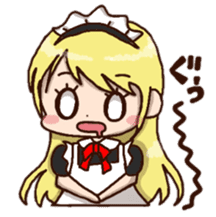 pretty maid sticker #5920015