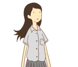 Metamorphose girl sticker #5920402