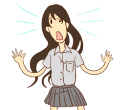 Metamorphose girl sticker #5920405