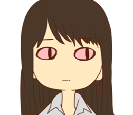 Metamorphose girl sticker #5920432