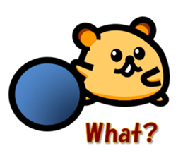 Pure heart hamster 2 (English ver.) sticker #5920841